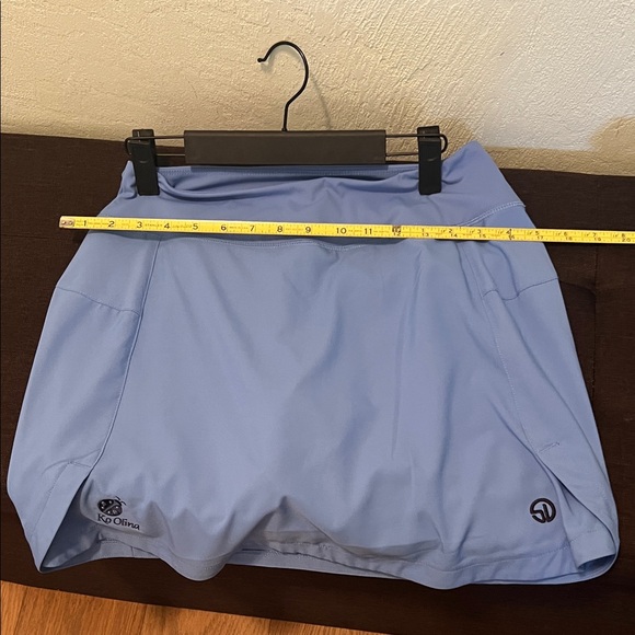 #1149+ Ko Olina Light Blue Athletic Skirt - Picture 4 of 7